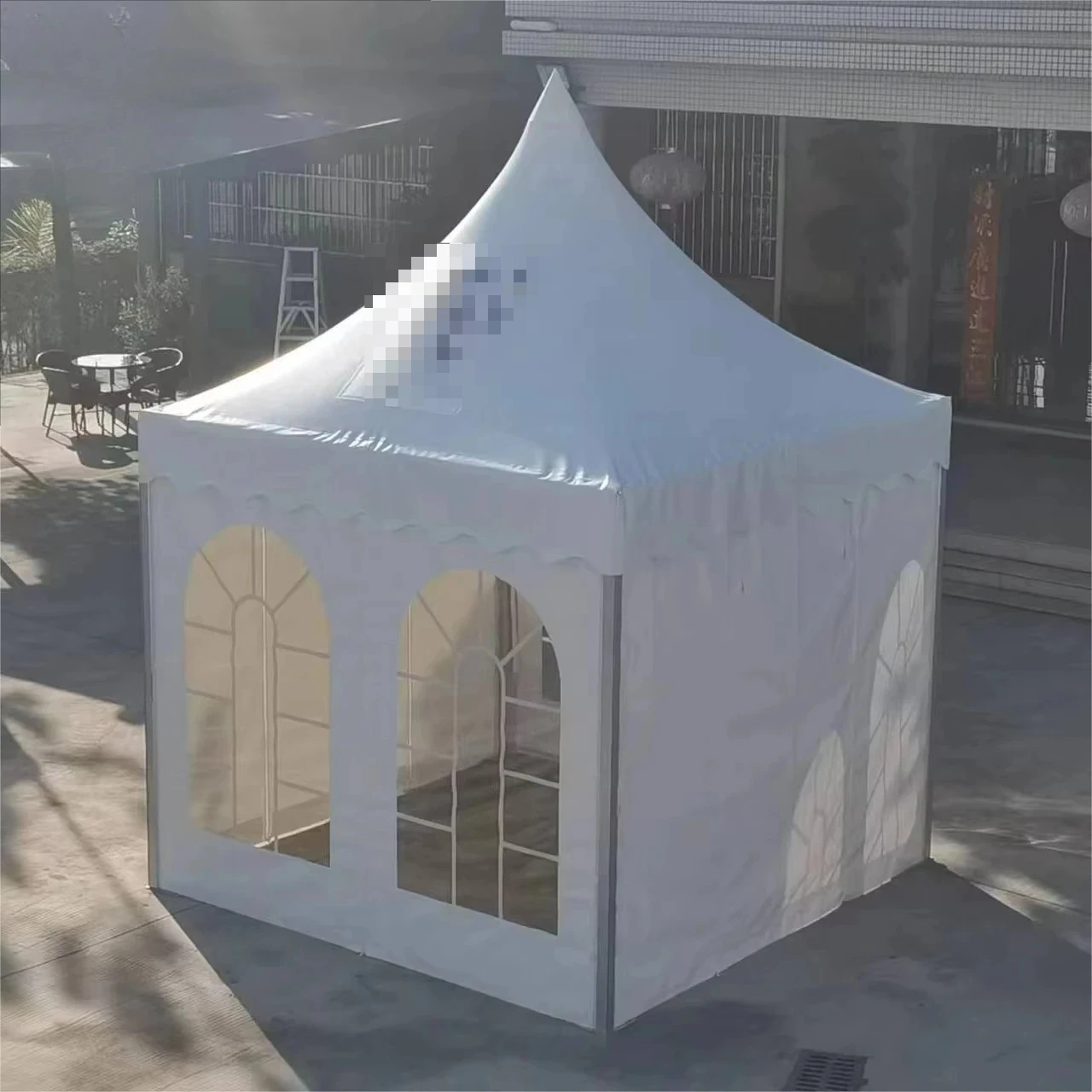 Factory Direct 2026 3Mx3M 4Mx4M 5Mx5M Aluminum Frame Pagoda Gazebo Tent for Wedding and Trade Show Exhibitions