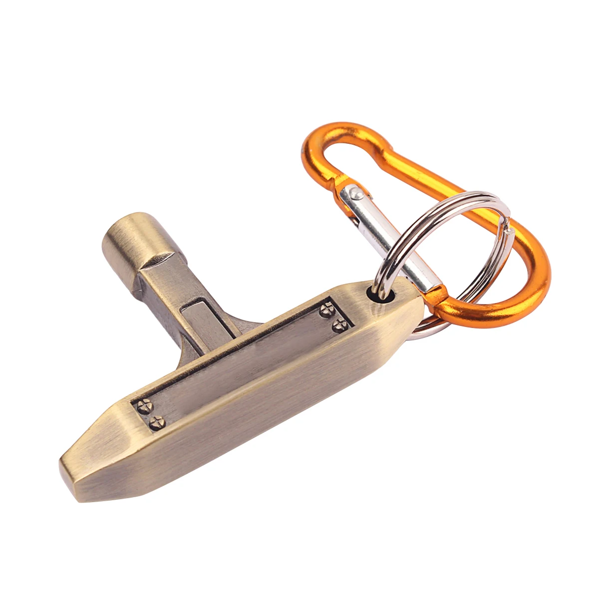 

Jazz Drum Tuning Key Alloy Drum Key Tool Bronze Color Carabiner Included Percussion Tuning Wrench Drumming Accessory We04