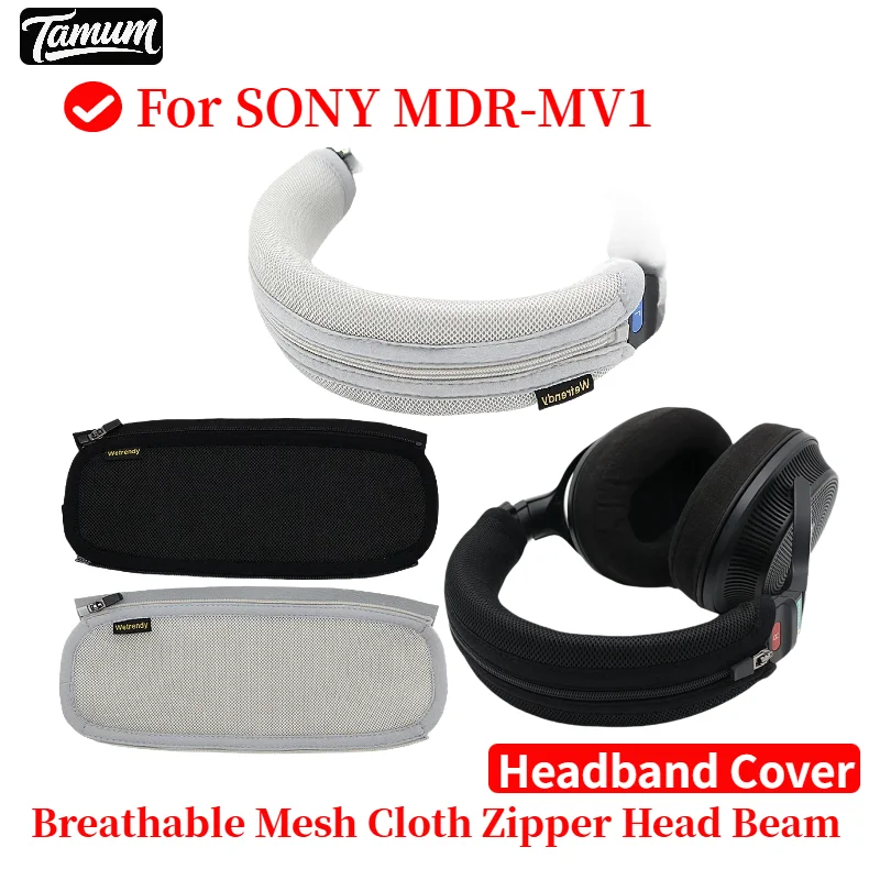 

Comfortable Headband Cushion Replacement For SONY MDR-MV1 Headphones Head Beam Sleeve Cover