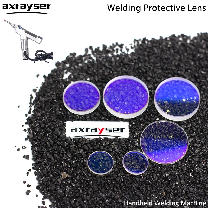Imagem -04 - Janelas Protetoras da Soldadura do Laser Lente Ótica Wsx Qilin Hanwei Peças da Cabeça da Máquina 18x2 20x2 20x2 20x3 20x4 mm 1064nm