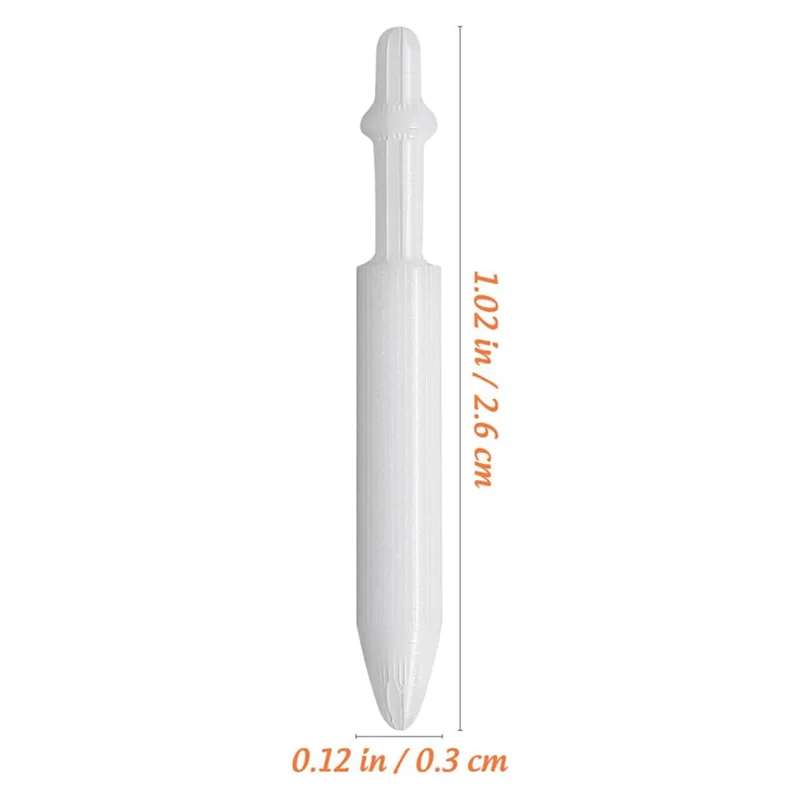 ABKY-50Pcs อะคริลิค-สีปากกาเปลี่ยน Nibs 50Pcs 0.7 มม.เครื่องหมายปากกาเคล็ดลับเติมสีปากกา Nibs สําหรับเครื่องหมายสี