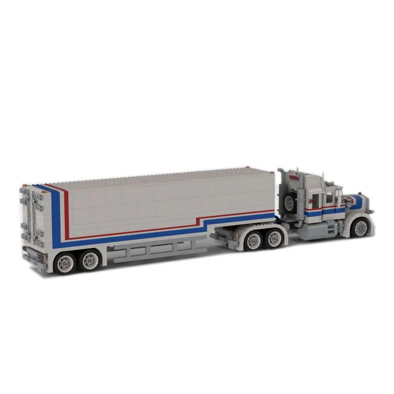 

MOC-101492Cargo Transport Truck Is Suitable for All Kinds of Trailing Building Block Model Boy Birthday Building Block ToysGifts