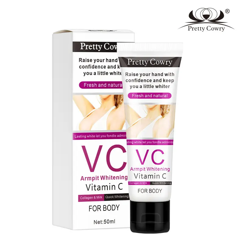 

VC Осветляющий крем для подмышек Корректор темных пятен Отбеливающий антиоксидант Удаление запаха Увлажнение и освежение