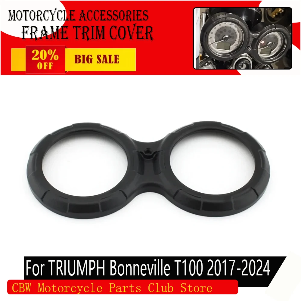 

Для TRIUMPH Bonneville T120 T100 Thruxton 1200/R/RS Speed Twin панель приборной панели, рамка, накладка, аксессуары для мотоциклов