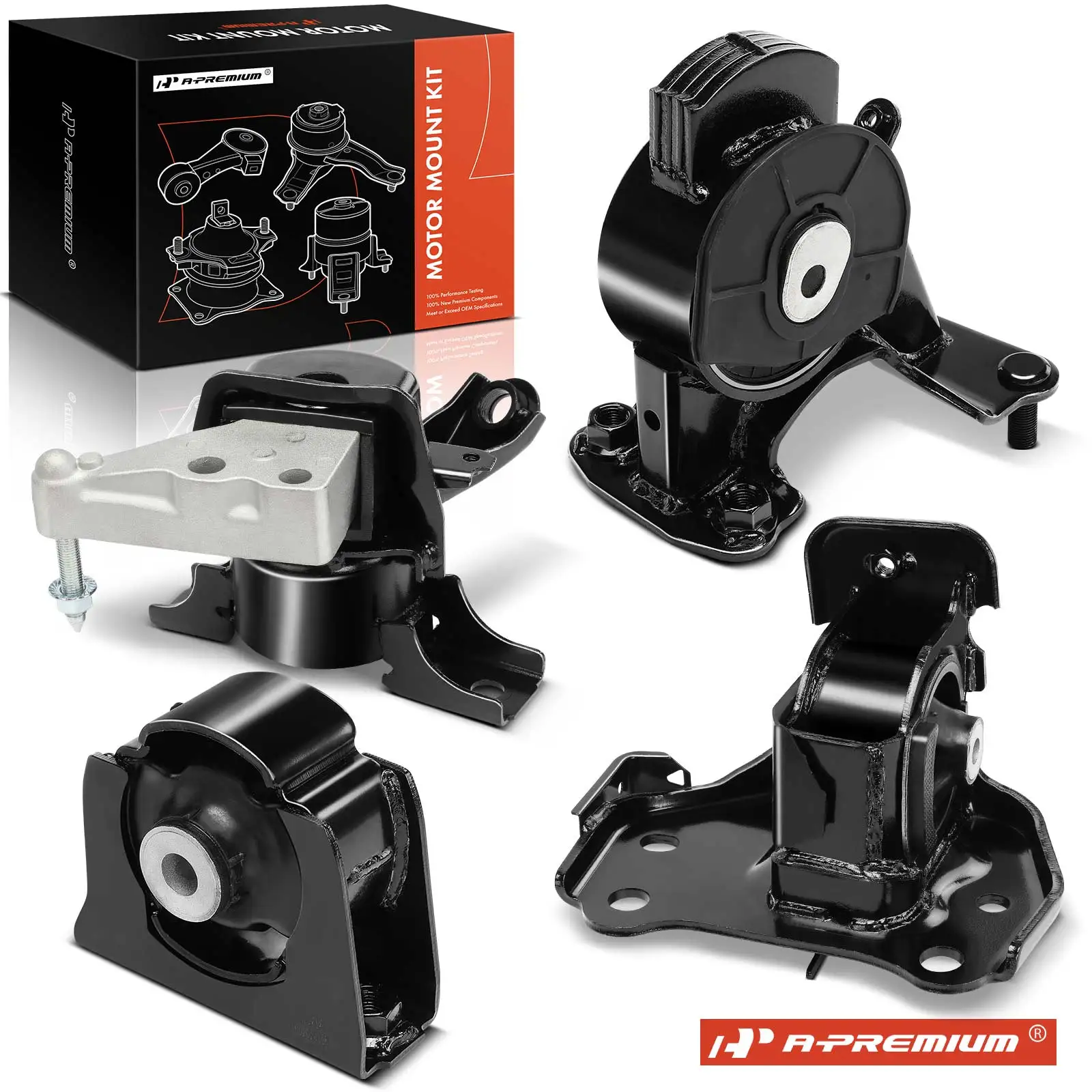A-Premium 4pcs Engine Motor & Transmission Mount for Toyota RAV4 2016-2019 Lexus NX300h 2015-2021