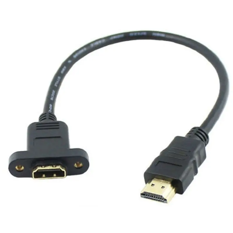 HDMI Compatible Ear Cable, Pure Copper 14+1 Nut Gold Plated Plug, HDMI Compatible Male And Female Extension Cable