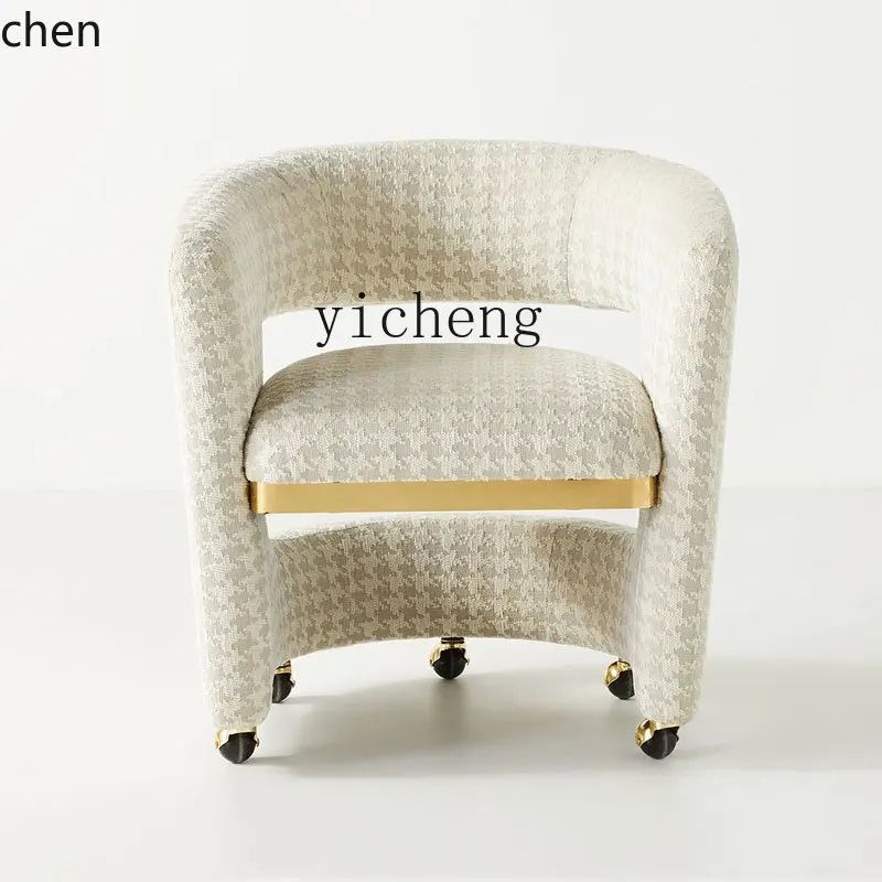 YFY  Designer Chair Bedroom Dressing Cosmetic Chair Affordable Luxury Style Couch Study Desk Computer Chair