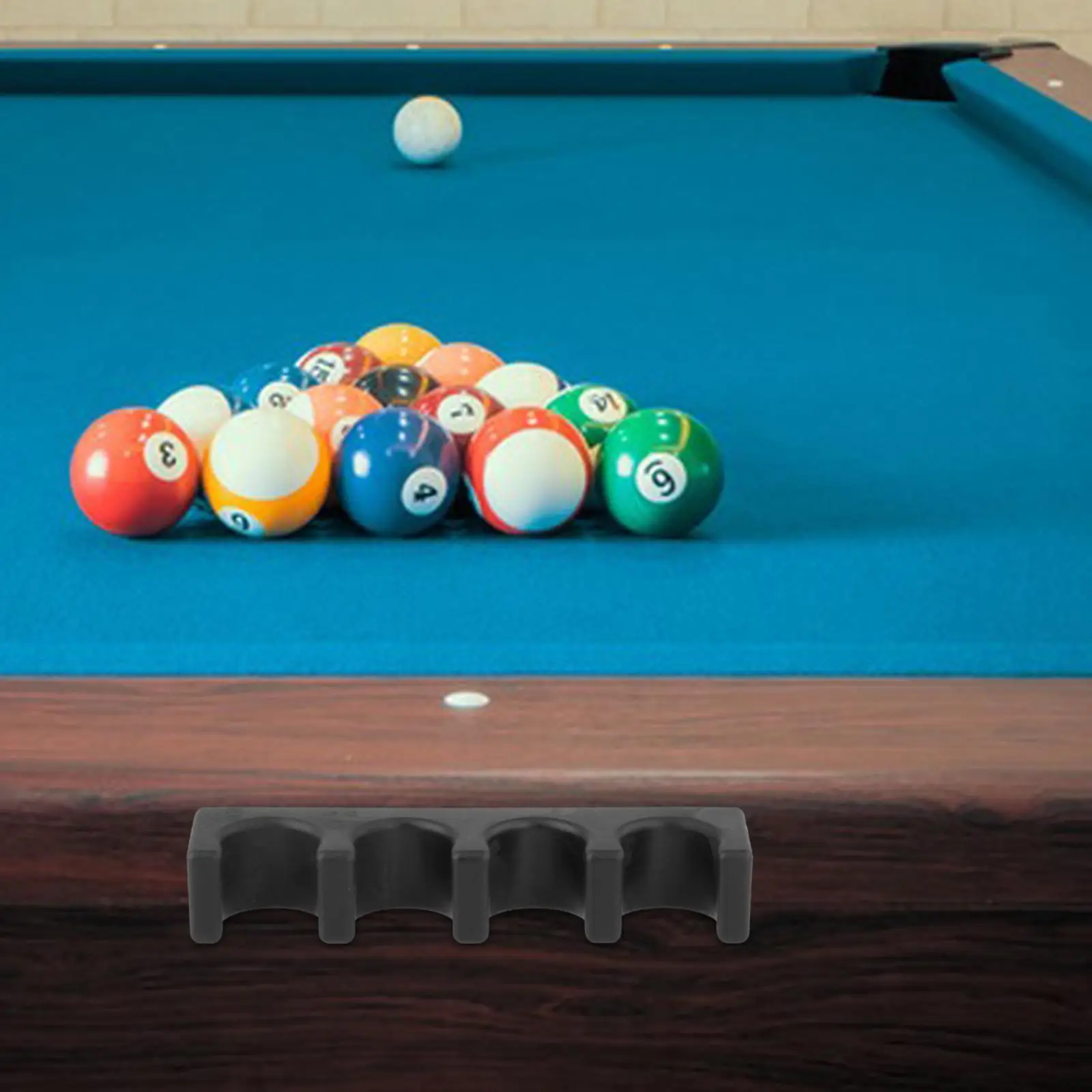 Pool Cue Holder for Table Nonslip Easy Using Durable Vertical Pool Cue Rack