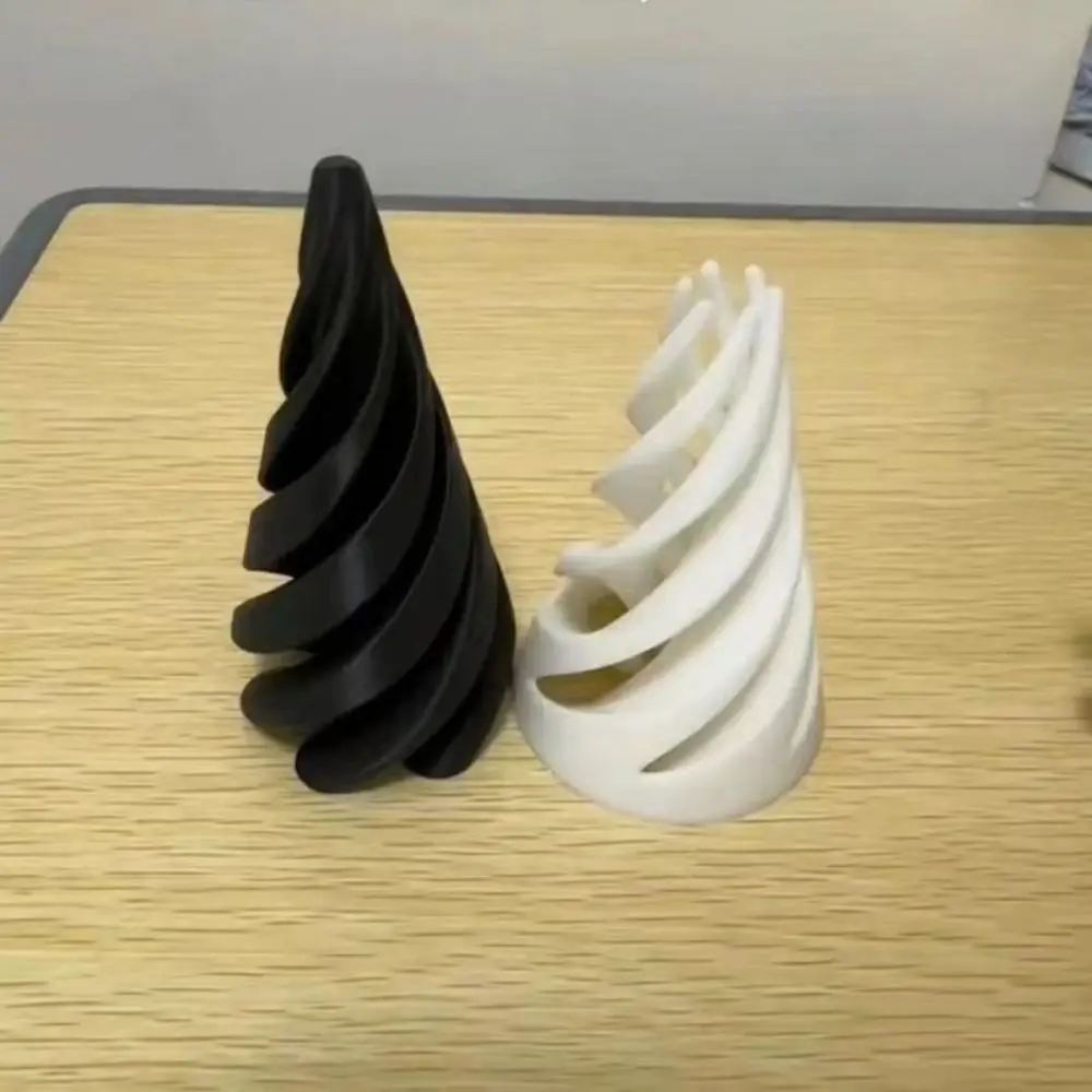 Intelligence Development Spiral Cone Fidget Decorative Ornaments Impossible 3D Printed Spiral Cone Math Games Funny Figurine