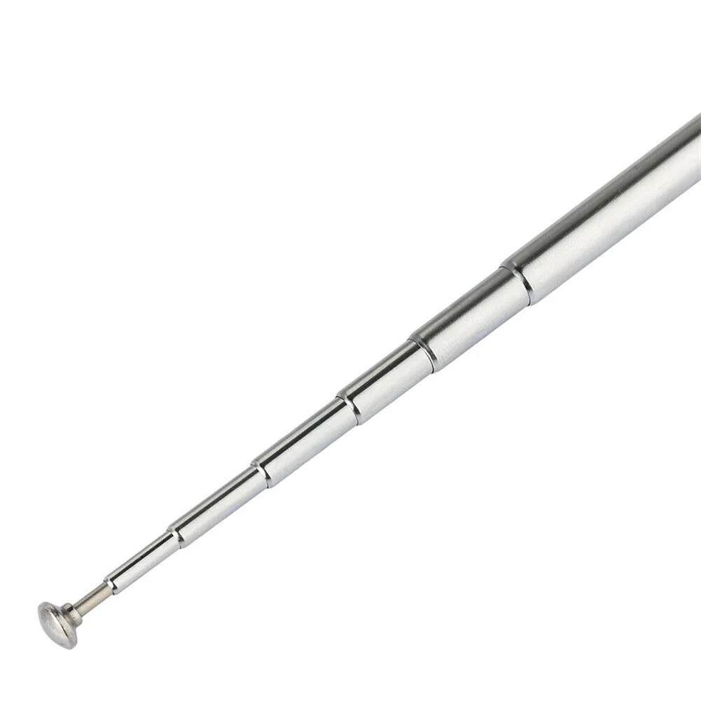For Radio Scanner Antenna 20-1300MHz 7 Sections Telescopic BNC Male Antenna Auto Exterior Parts High Quanlity