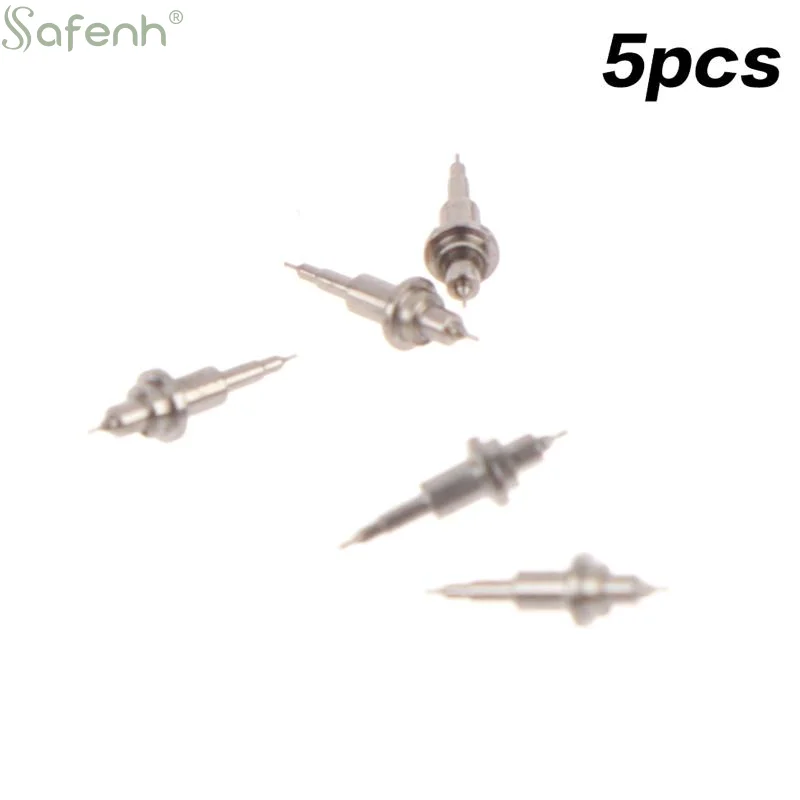 5Pcs Pocket Watch Pivot Pendulum Axis Sharp Cores Point Balance Wheel Tip Balance Shaft Watch Repair Parts Balance Wheel Shaft