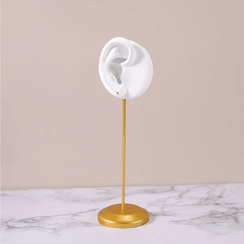 Resin and Alloy Jewelry Holder Earring Display Stands Ear Model Holders Dropship
