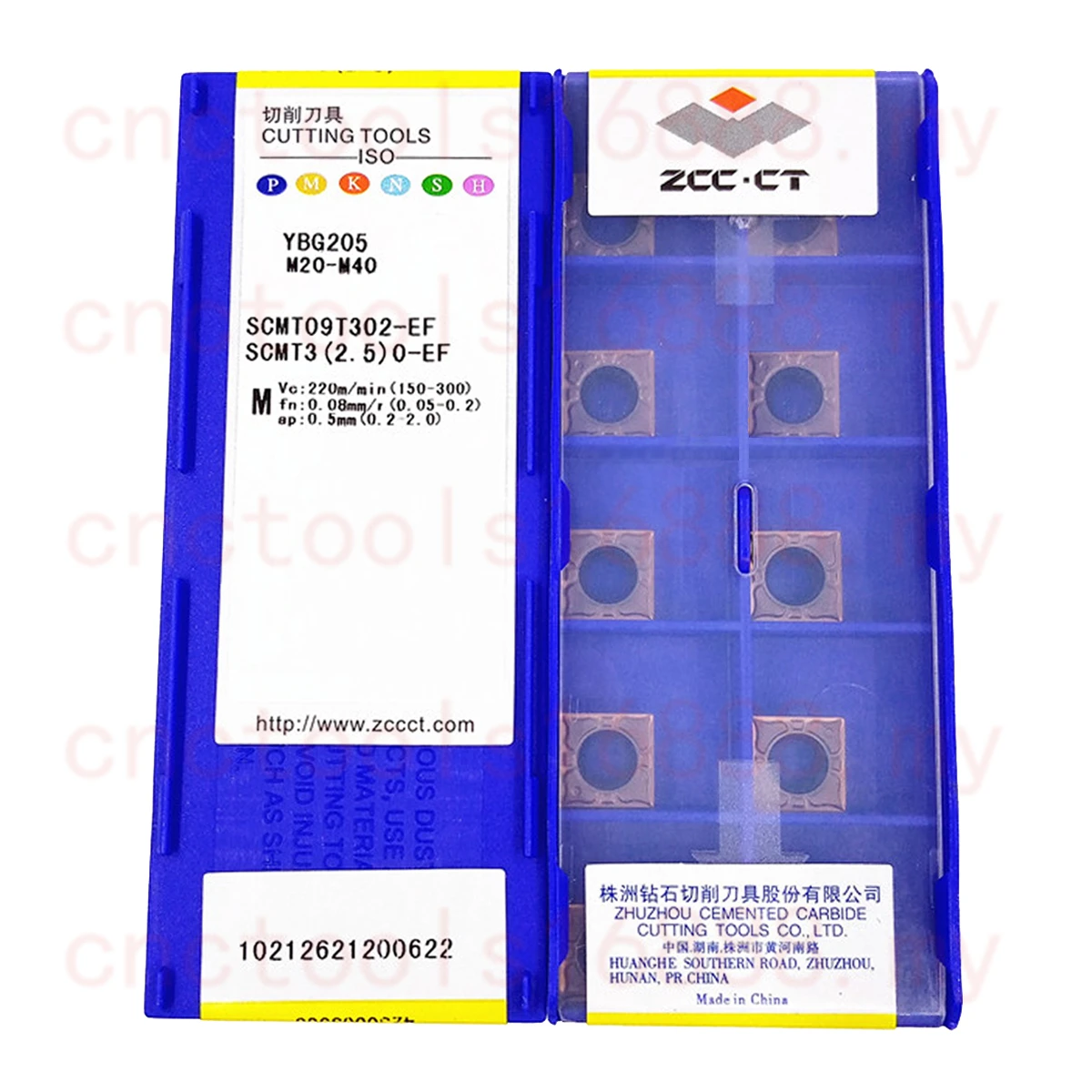 ZCC.CT SCMT09T302 SCMT09T304 SCMT09T308 SCMT120404 SCMT120408 SCMT120412 YBD152 YBC252 YBC251 YB9320 Inserts