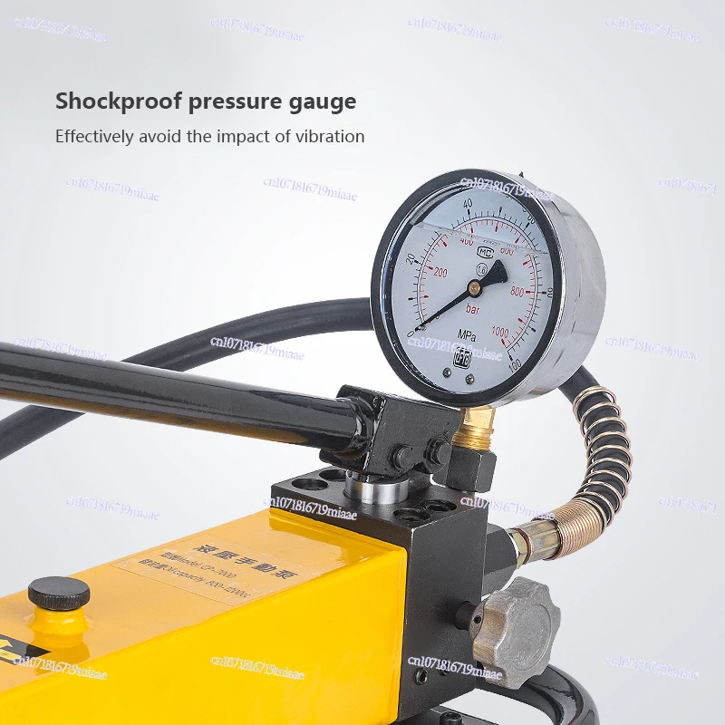 صناعة CP-700D مضخة هيدروليكية يدوية للكماشة الهيدروليكية المحمولة أداة العقص محطة المضخة الهيدروليكية ذات الضغط العالي #3