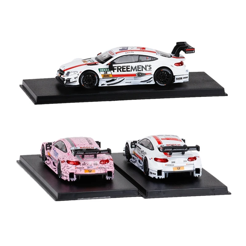 1/43 DTM Racing Toy Car Model BMW M4 Mercedes-Benz F1 RMZ CiTY Free Wheels Miniature Display Collection Gift For Children Boys