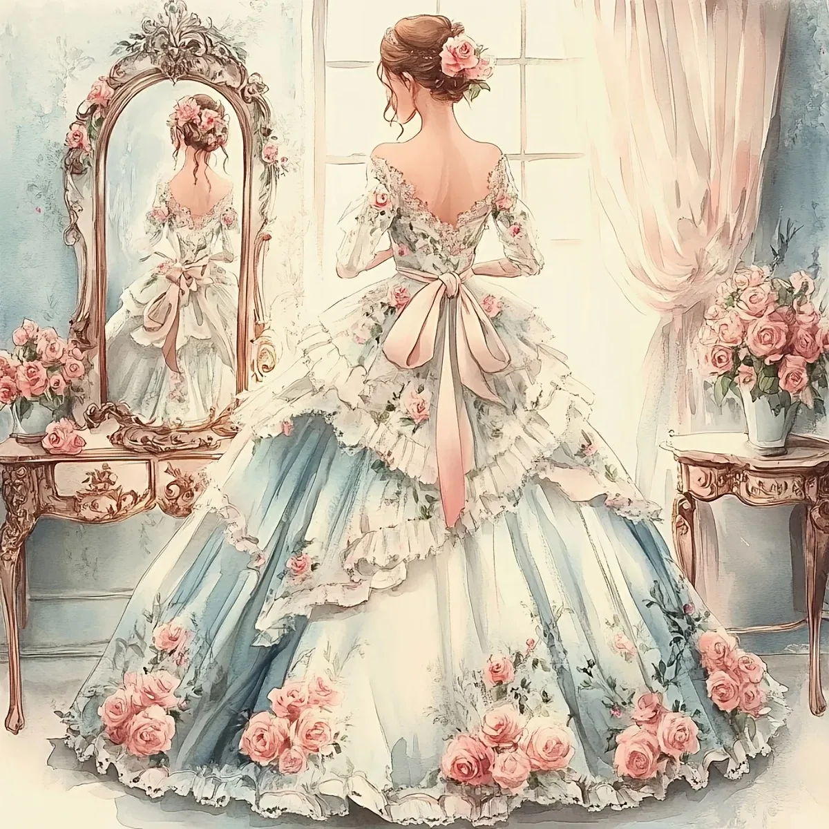 500 Pieces Jigsaw Puzzle The Lady Family Jigsaw Puzzle Educational Toy for Kids Children 's Games Christmas Gift