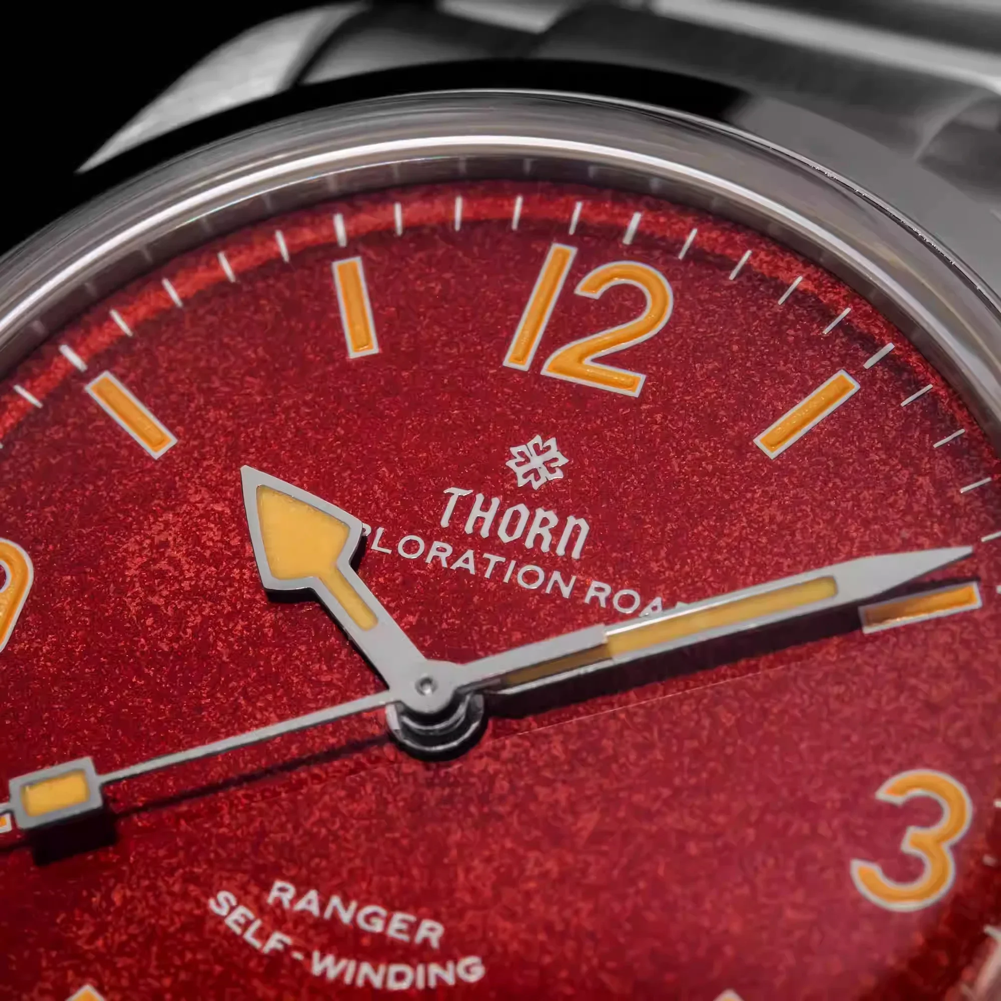 THORN T003 Tribute Vintage 34mm Watch PT5000 Automatic Movement