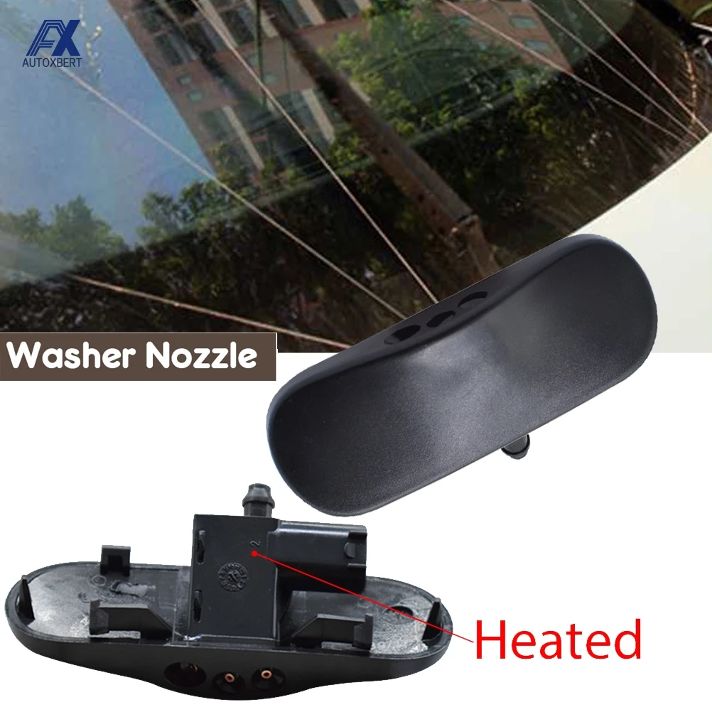 For Audi A1 A3 A4 A5 A6 A7 A8 Q3 Q5 Q7 2011 2012 2013 2014 Front Windshield Windscreen Spray Glass Water Nozzle Jet Heated