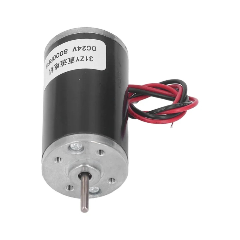 

31ZY Permanent Magnet Electric Motor High Torsion Adjustable Speed Metal Gear Motor DC 24V 8000RPM