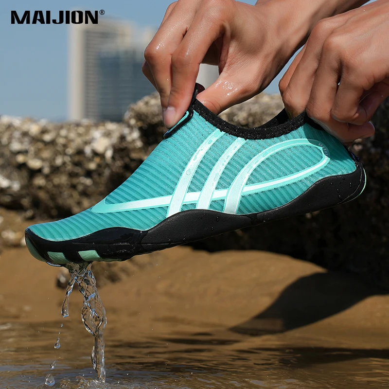 

Water Shoes for Men Women Swimming Aqua Shoes Beach Pool Barefoot Wading Shoes for Boating Surfing Kayaking Sand Exercise