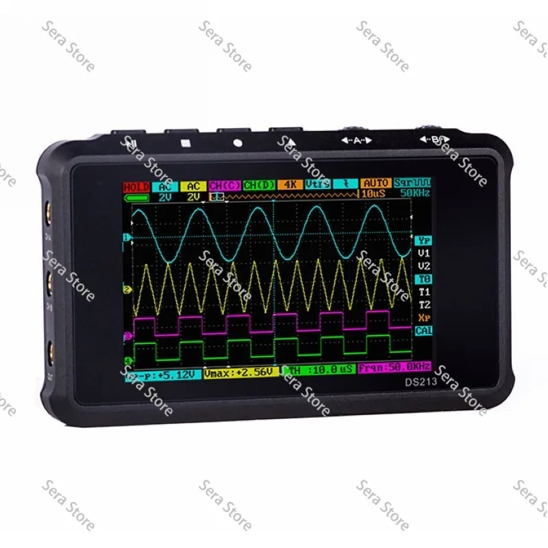 DS213 DS212DS211 Digital storage handheld oscilloscope mini small portable oscilloscope auto repair points