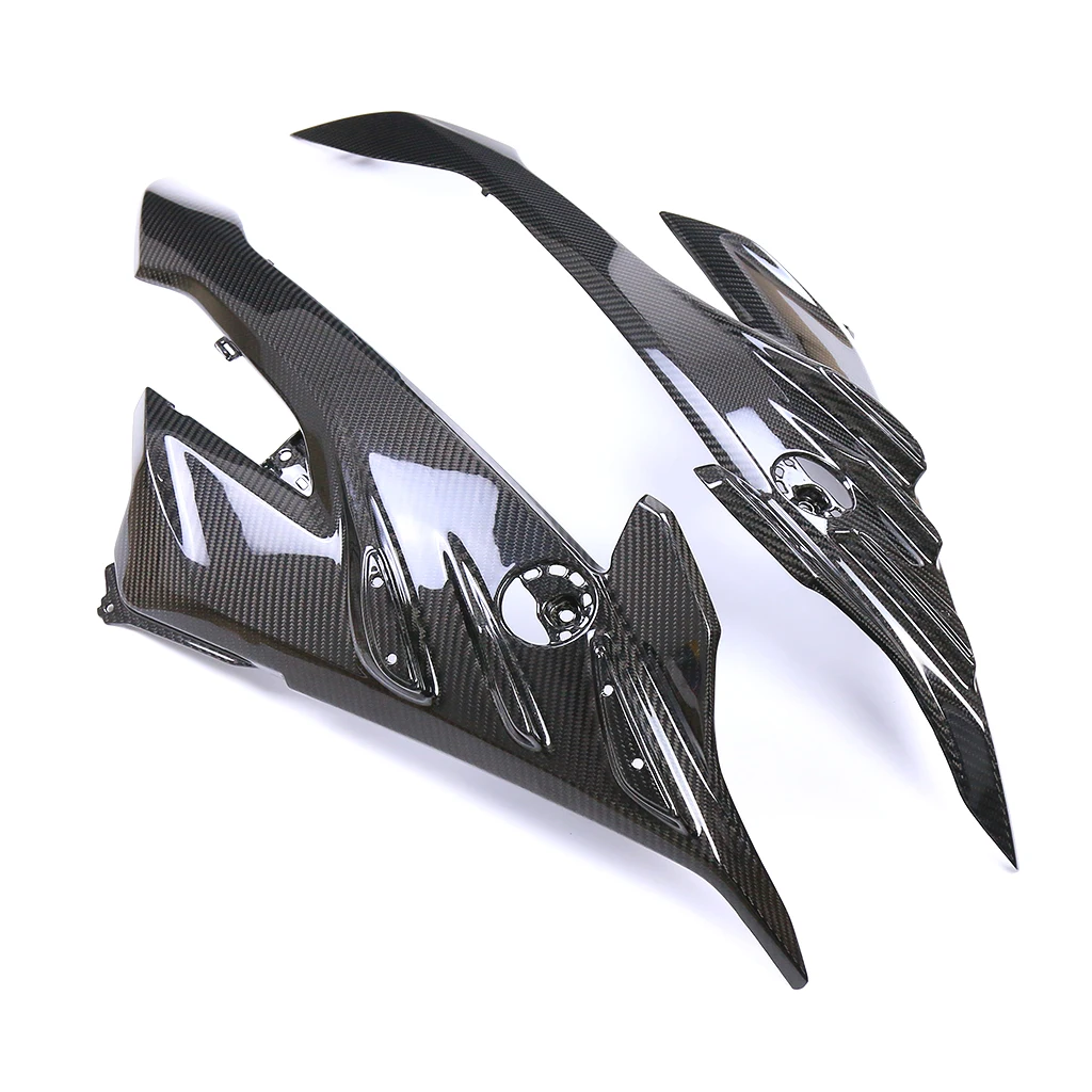 3K Pure Dry Carbon Fiber Motorcycle Modification Accessories Side Panel Fairing Kit Air Deflector For BMW S1000RR S1000 RR 2023+