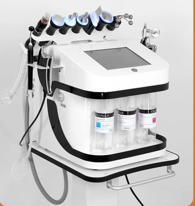 New benchtop Black Pearl 10-in-1 multi-functional skin management integrated instrument cleaning micro-grinding machine