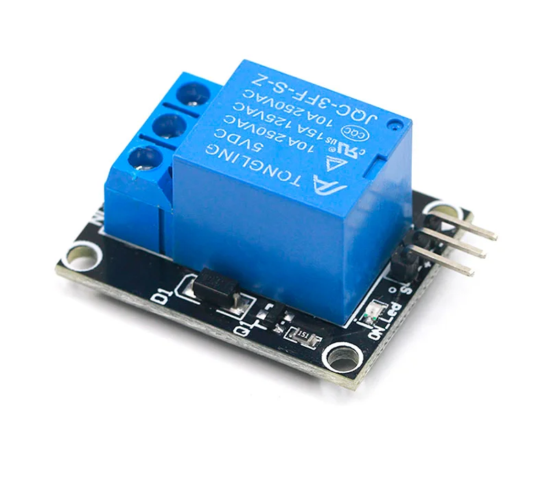 relays Card for PIC AVR DSP ARM, 5V, 1 Channel, ARDuino Module, KY-019