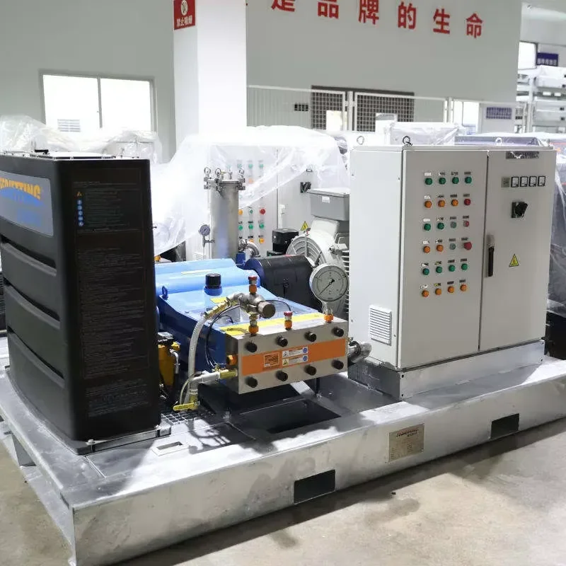 Chemical Industry Automatic Cold Water High Pressure Water Jet Cleaner Strong Washing Machine Powerful Hydro Blasting Machine - view 3
