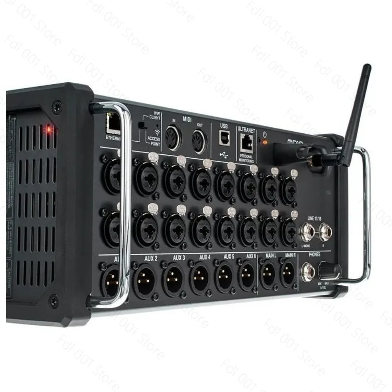 Midas MR18 18-Input Digital Rackmount Mixer For IPad/Android Tablets With 16 Preamps WiFi Module And USB Audio Interface