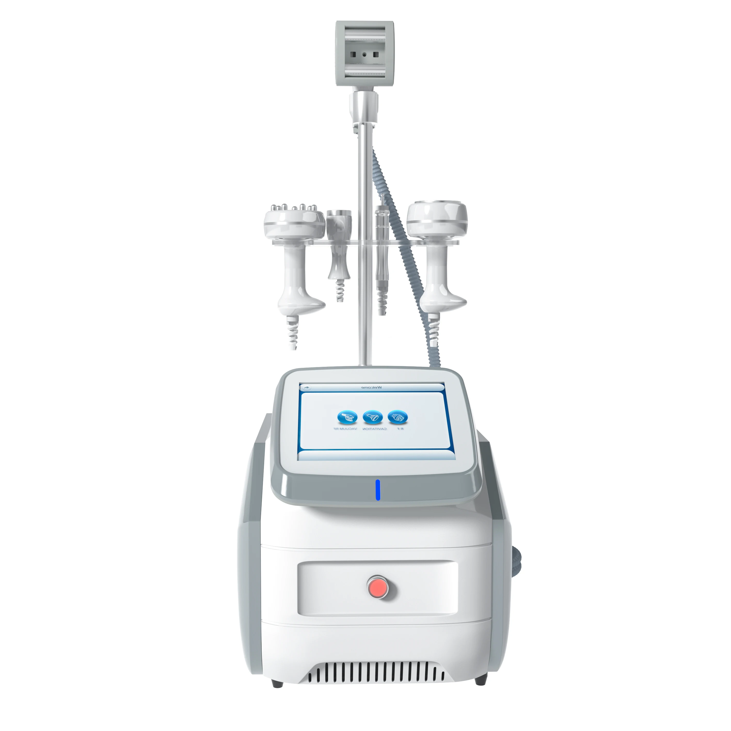 آلة تدليك غاز البترول المسال شكل الجسم فراغ شد الوجه التجويف متعدد الأقطاب الأسطوانة معدات التخسيس فقدان الوزن العمودي