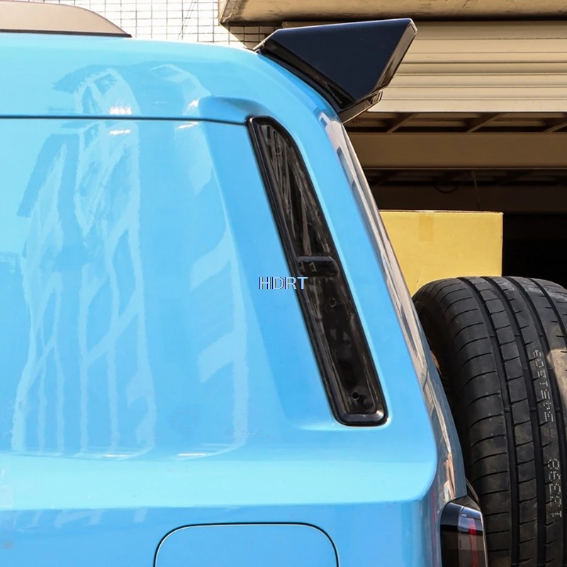 For Chery iCar V27/iCaur V27 2026 + Car Styling Rear Trunk Roof Spoiler Fixed Wind Tail Wing Cover Accessories Exterior Sticker