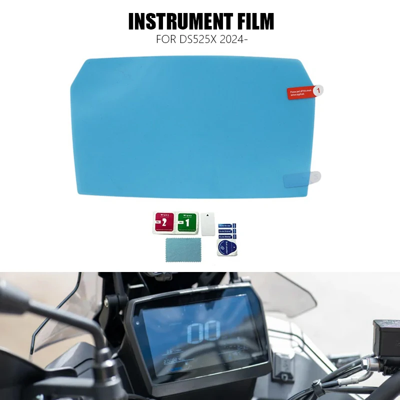 

Подходит для VOGE DS525X, пленка для инструментов 525DSX 525 DSX 2024-аксессуары для мотоциклов, экран кластера от царапин, защита приборной панели