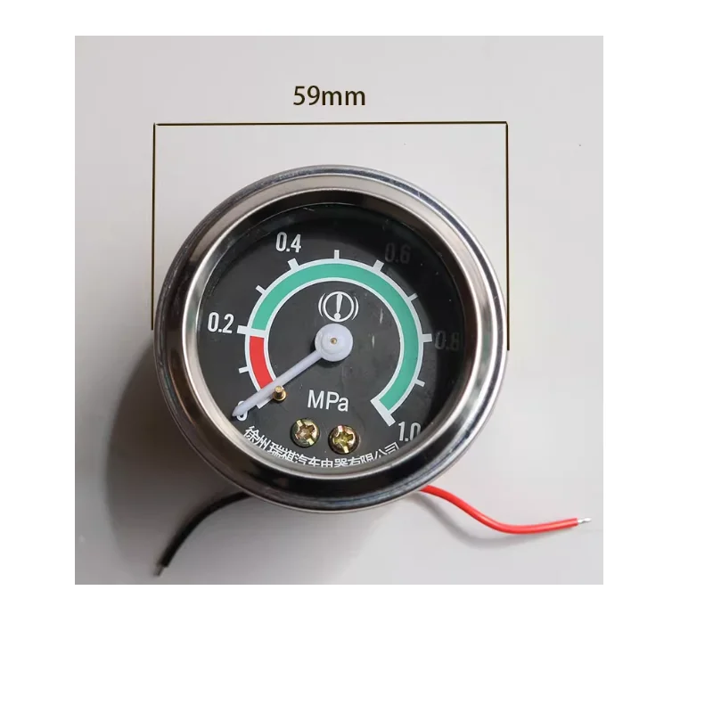 Oil strap light big head small head pressure gauge pressure gauge loader excavator agricultural vehicle truck direct sense