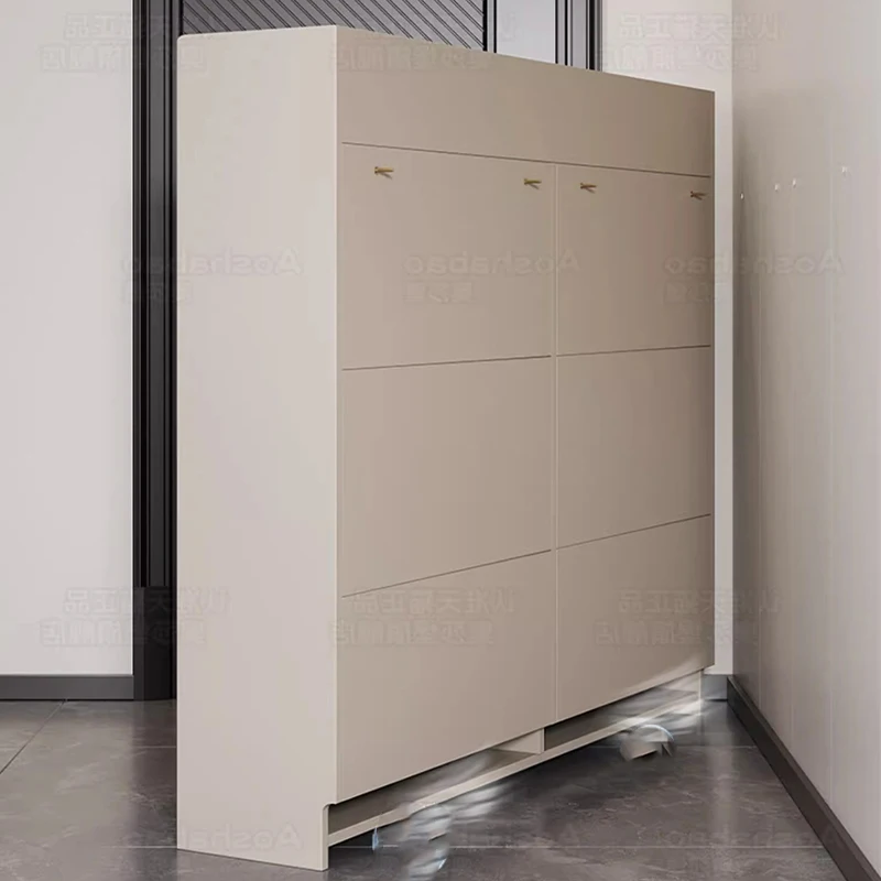 Slippers Vertical Shoe Cabinet Storage Organizer Mobile Display Living Room Designer Shoe Shelf Modern Muebles Home Furniture