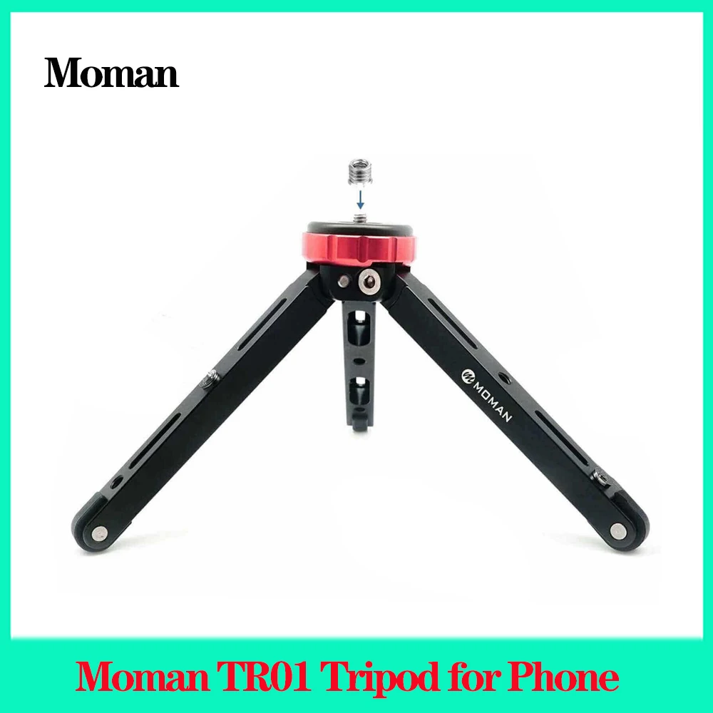 

Moman TR01 Tripod Smartphone Holder Cellphones Tripe for Mobile Photographic Cameras Selfie Stick Tripod Stand Accessories