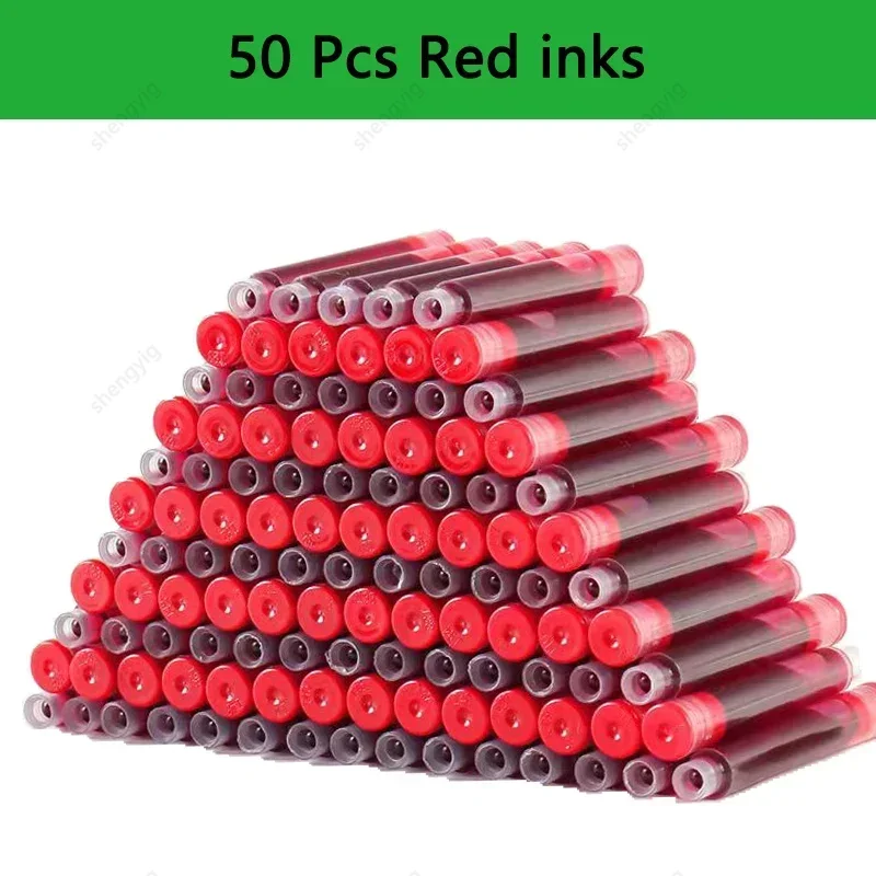 53-teiliges Füllfederhalter-Set mit austauschbarer Tinte, schwarze/blaue/rote Tinte, EF-Schulstifte, Bürobedarf, Schreibwaren zum Schreiben von Kalligraphie-Stift