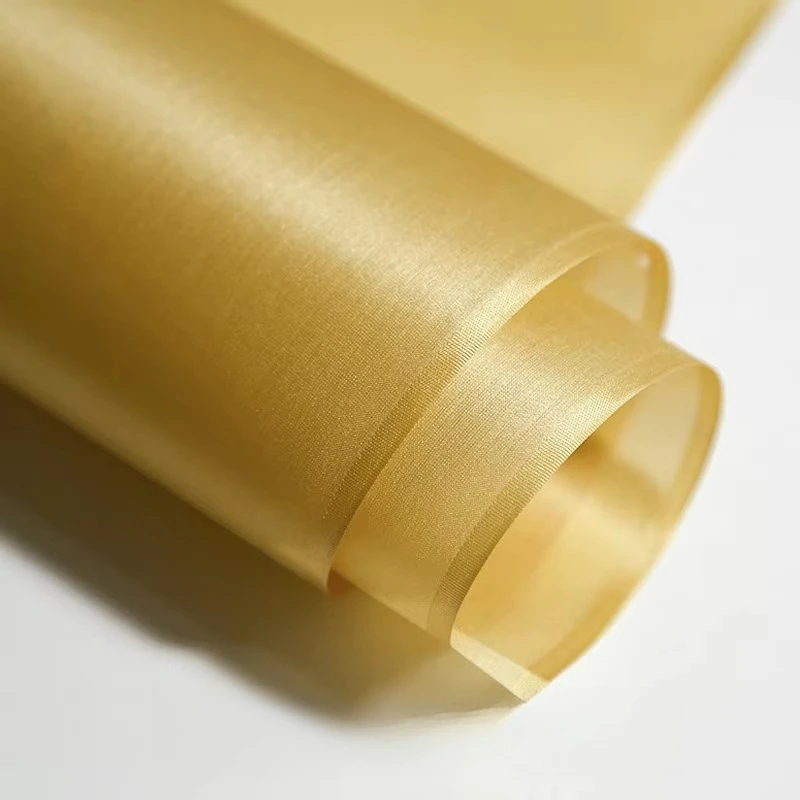 1 sqm Brass Wire Mesh Anti-Static Grounding Paint Filtration Weaving Electromagnetic Signal Shielding Tool Parts for Sale