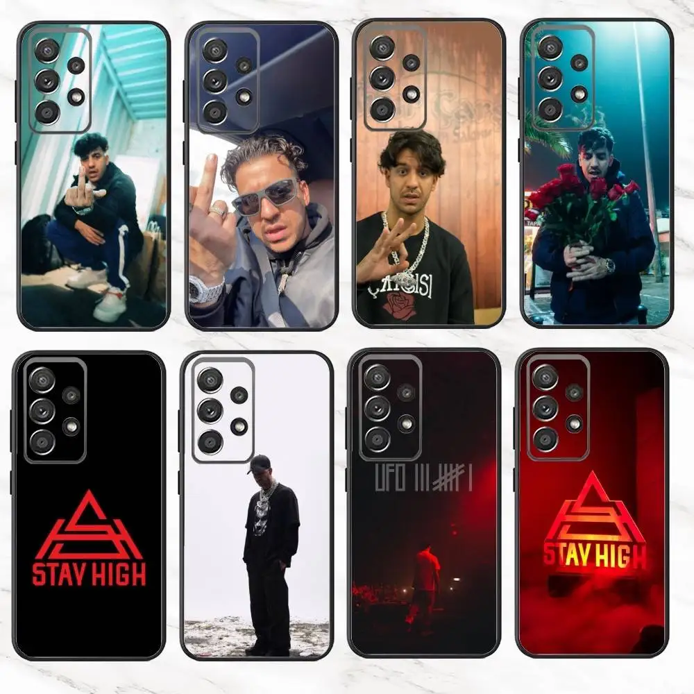 

U-Ufo361 M-Musi Phone Case For Samsung S25,S24,S21,S22,S23,S30,Ultra,S20,Plus,Fe,Note,10,9,5G Black Cover