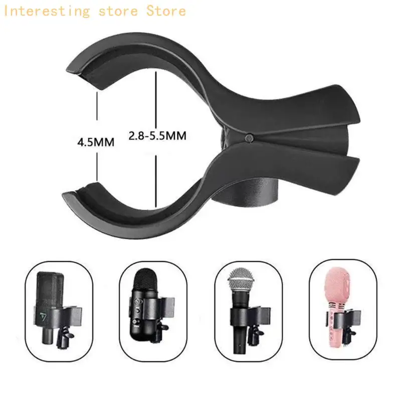 Podcast-Voice-Clip-Halter, 2er-Pack mit verstellbarem Gelenkdesign 55KC – Detail 10