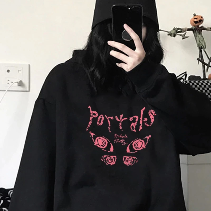 

Melanie Martinez Hoodies Music Album Portals Print Woman Hoodie Streetwear Sweatshirts Harajuku Pullovers Punk Clothing