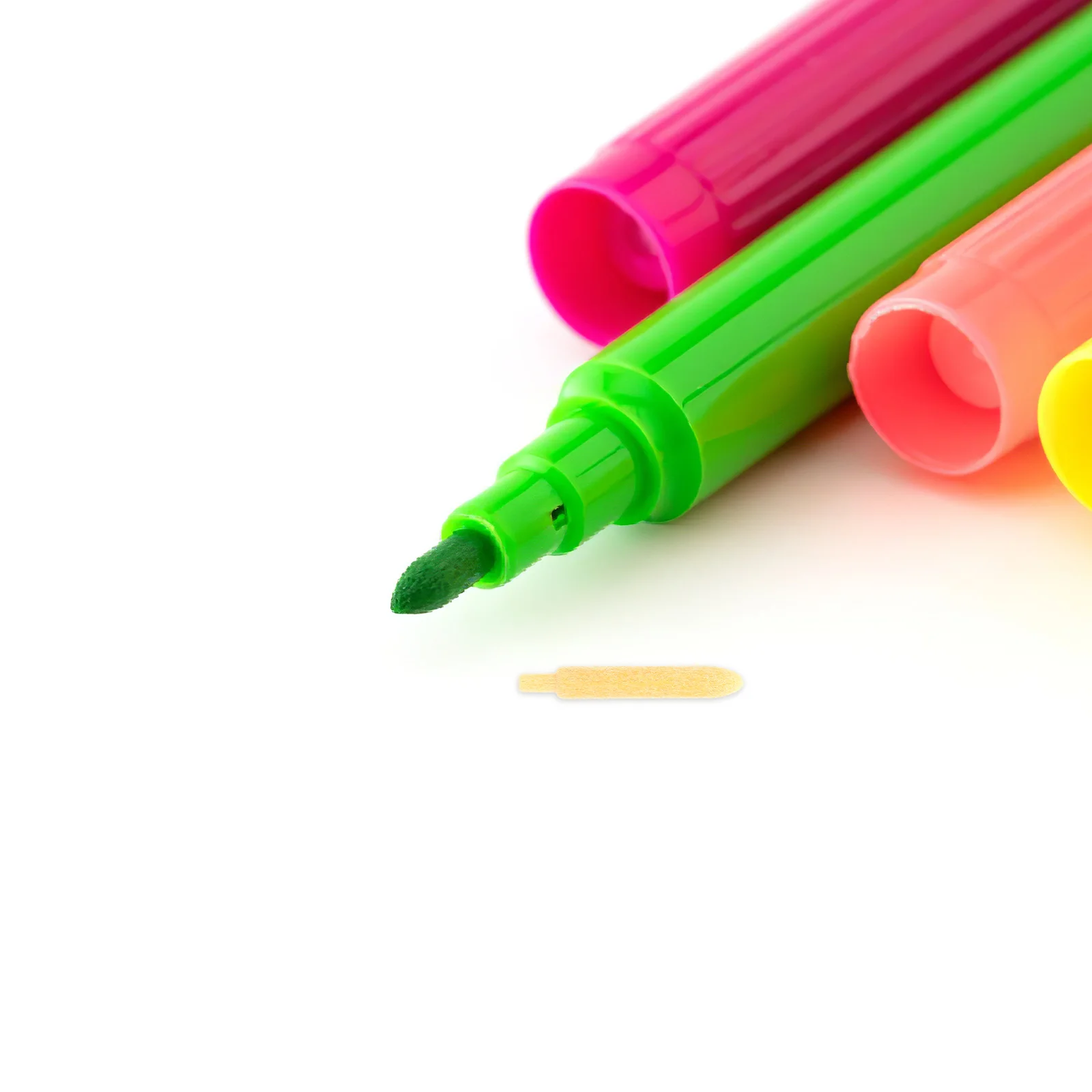 

80pcs Marker Pen Replacement Tips 27.8mm Paint Markers Painting Pens Nib For Writing Stuff Devices Easy Daily Replacement