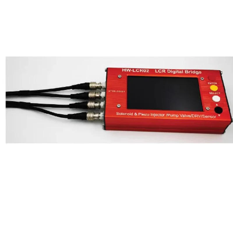 

LCR Electronic Fuel Injection Rail Injector Solenoid Valve Metering Unit DRV Valve Inductance Capacitance Resistance Tester