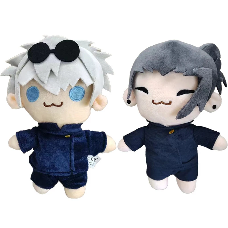 

Jujutsu Kaisen Plush Stuffed Toys Gojo Satoru Geto Suguru Anime Figures Soft Plushie Dolls Kids Birthday Gifts Kawaii Xmas Decor