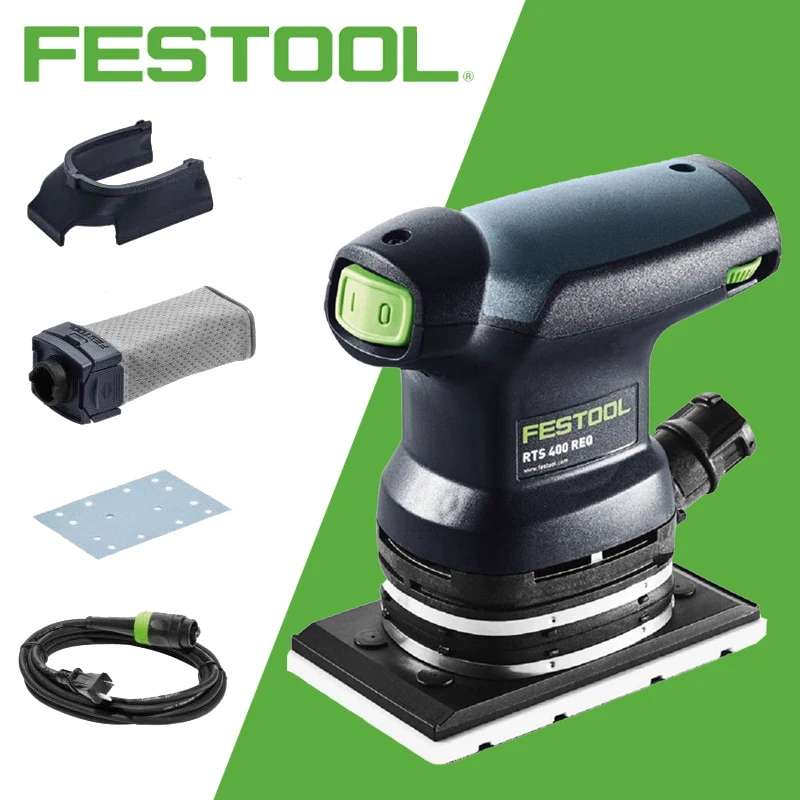 

FESTOOL ETS 125 REQ Eccentric Sander 250W 220V Smooth Polish Close Dustproof Bearing High Lifespan Power Tools