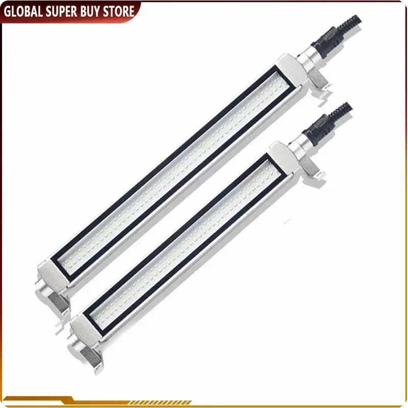 Tubo LED de 110-220V 24-36V 85cm para máquina CNC, luz de trabajo a prueba de explosiones IP68, luz Industrial de aleación de aluminio giratoria impermeable