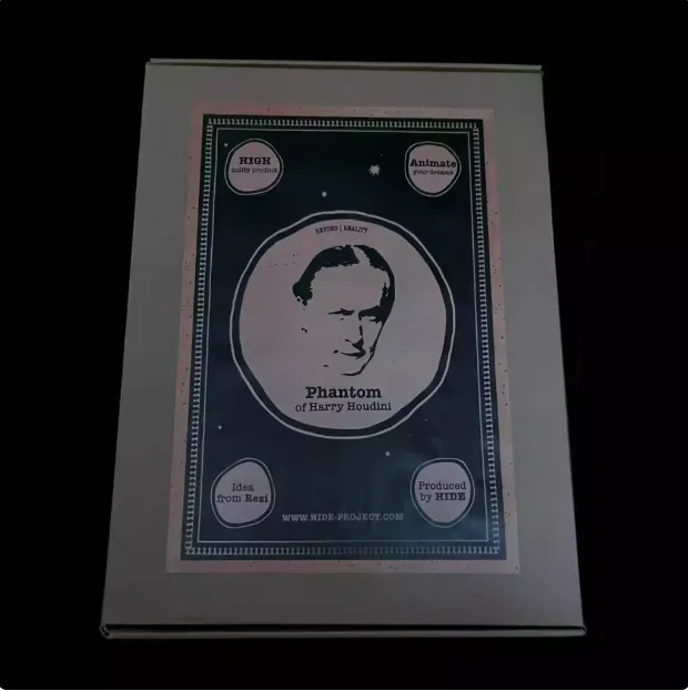 Phantom Of Harry Houdini By Adam Woog -Magic Tricks The Dini Portrait Presents The Audience\'S Prophecy Phantom Portrait Illusion