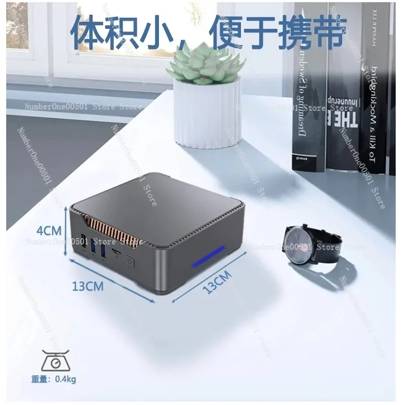 N95 Quad Core Mini PC Triple Display 4K HDMI VGA Office Computer Low Power Portable