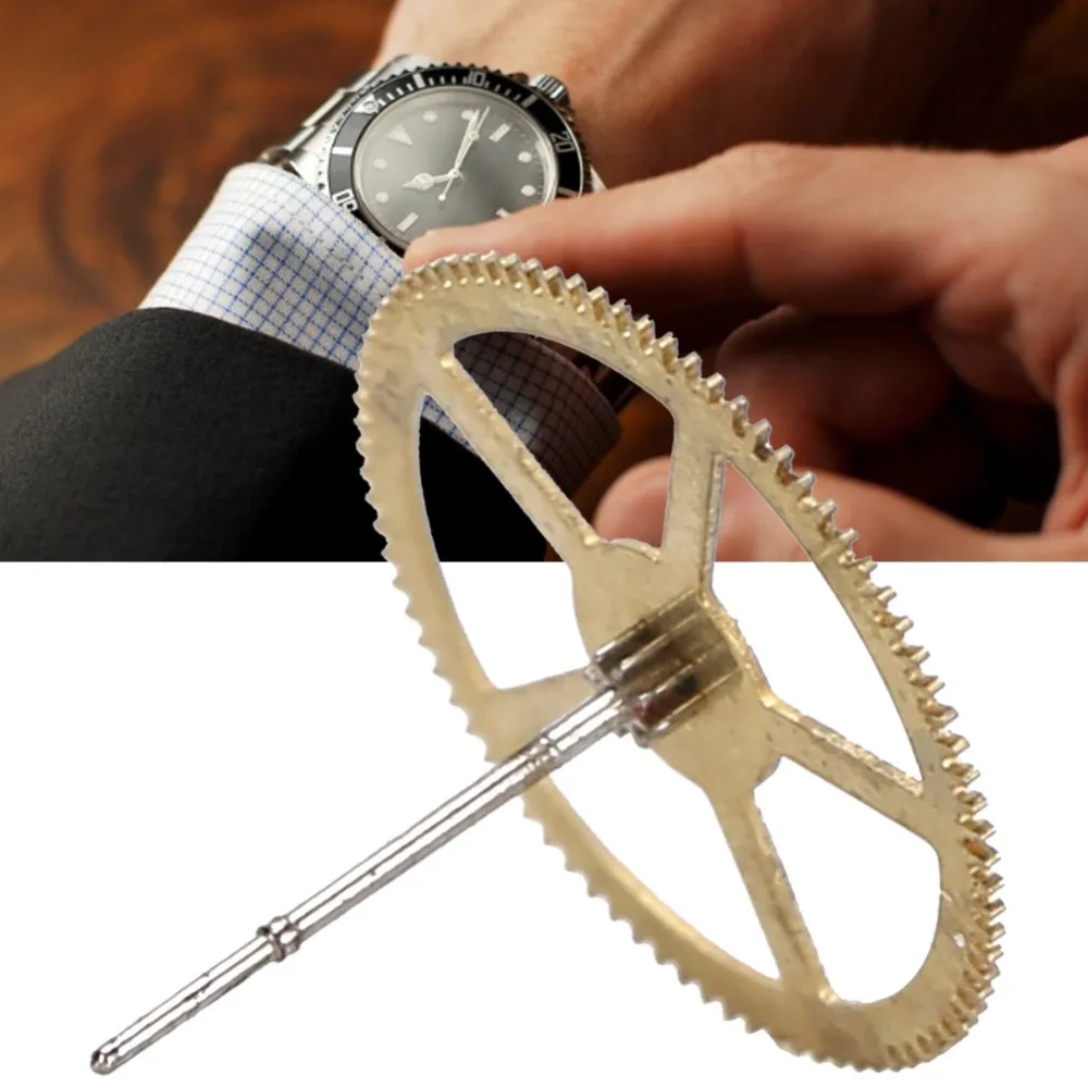 Gold Watch Second Wheel Alloy Small Size Watch Repair Part Mechanical Watch Part for Fit for 46941 46943 movement