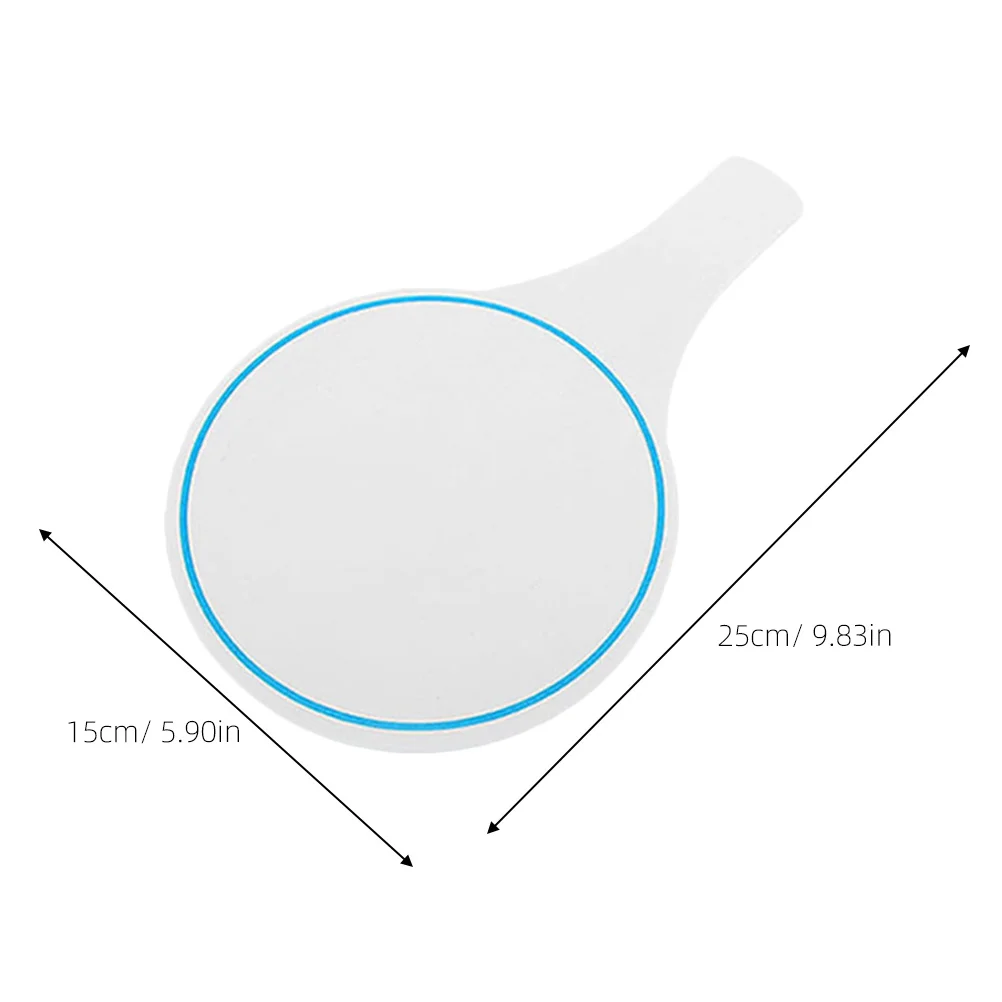 2Pcs Handheld Whiteboard Reusable Score Board Lightweight Dry Erase Writing Board for Education Presentations Contests Event